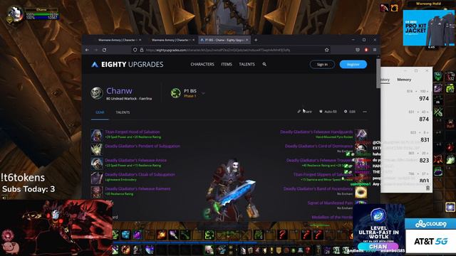 Chanimal | Crafting the Wrath Warlock BIS LIST! смотреть онлайн
