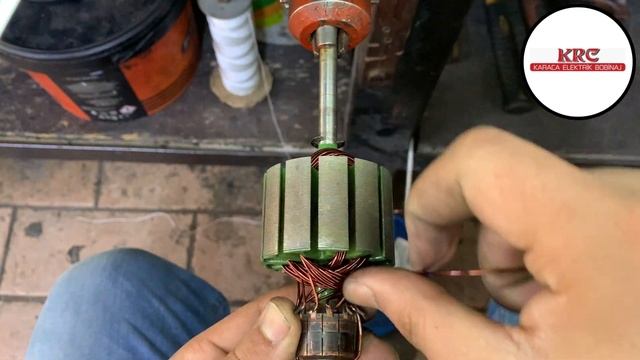 How is Boat Pump Motor Armature Winding Rotor Winding Done? Winding Techniques смотреть онлайн