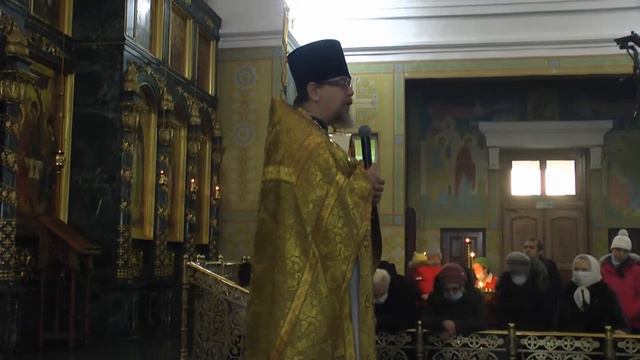 Проповедь иерея Константина Корепанова на Божественной литургии в Неделю 28-ю по Пятидесятнице смотреть онлайн