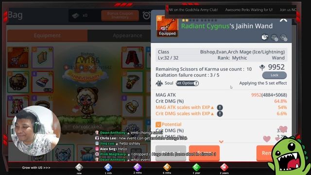 Maplestory m - 7 Exaltation or 7 Emblem Scrolls смотреть онлайн