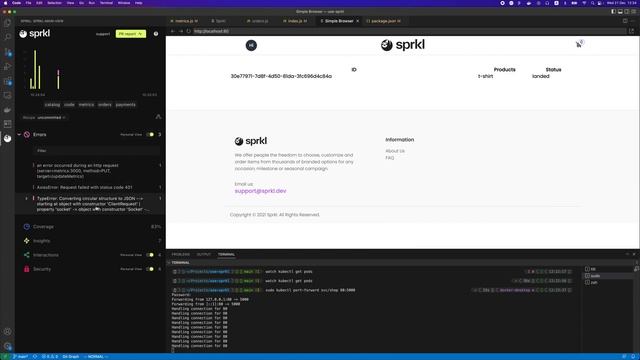 Sprkl with Kubernetes cluster (Integration with TILT) смотреть онлайн