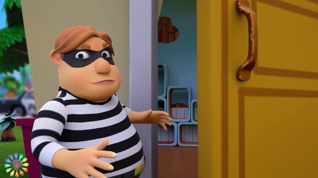Police Keeps Us Safe - Go Away, Bad Guys Song - Funny Songs and More Nursery Rhymes & Kids Songs смотреть онлайн