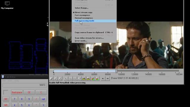 How To : Split and join Avi file's with VirtualDUB смотреть онлайн