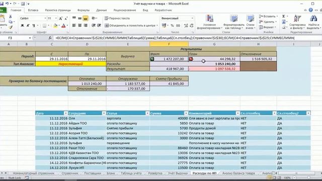 Учёт для розницы Microsoft Excel 2010 смотреть онлайн