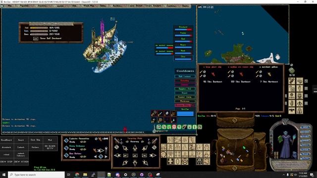 End Game Boating Setup - Ocean Content Ultima Online Outlands - Some PvP / PvM / and an Antiquity! смотреть онлайн