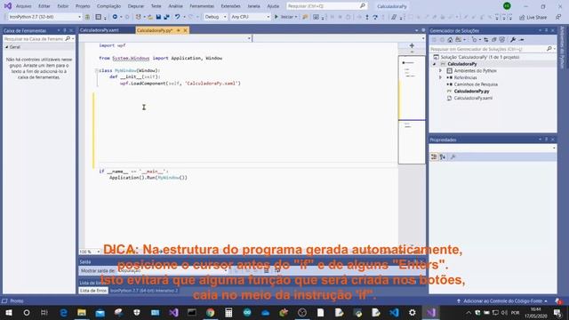 IRONPYTHON - VISUAL STUDIO: Calculadora - Calculator смотреть онлайн