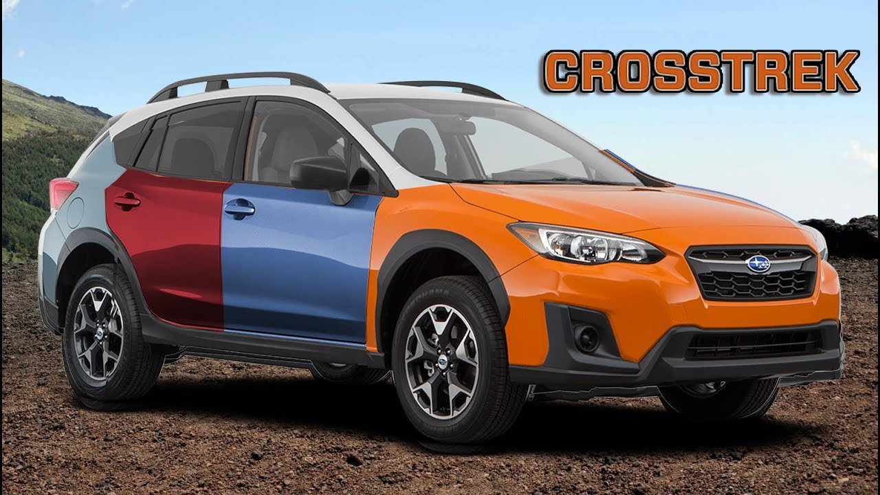 Subaru Crosstrek все варианты цвета.