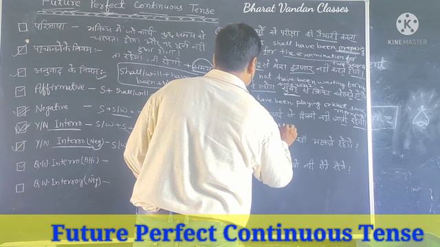 Future Perfect Continuous Tense | Structures for all types of sentences in Hindi смотреть онлайн