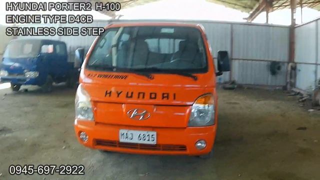 CDO HYUNDAI PORTER2 DOUBLE Cab ORANGE COLOR STAINLESS 0945-697-2922 Cagayandeoro City Philippines