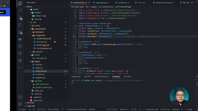 Tutorial React JS Bahasa Indonesia : 18.Custom Hooks смотреть онлайн