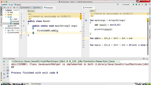 #18 Kotlin Tutorial | Function calling from Java смотреть онлайн