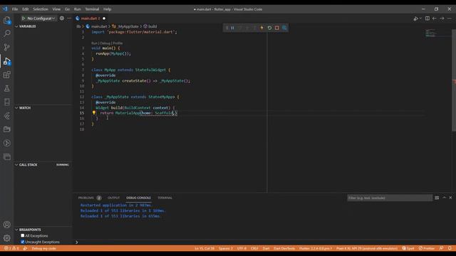 Flutter уроки - Stateless vs Stateful Widgets смотреть онлайн