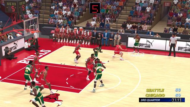 NBA 2K24 JORDAN ERA 1991 - SONICS vs BULLS PS5 ULTRA REALISTIC GRAPHICS PLAYTHROUGH | @fullgameclip смотреть онлайн