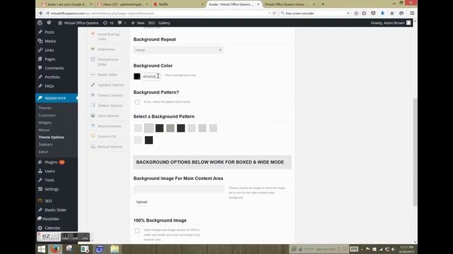Change the background in WordPress смотреть онлайн