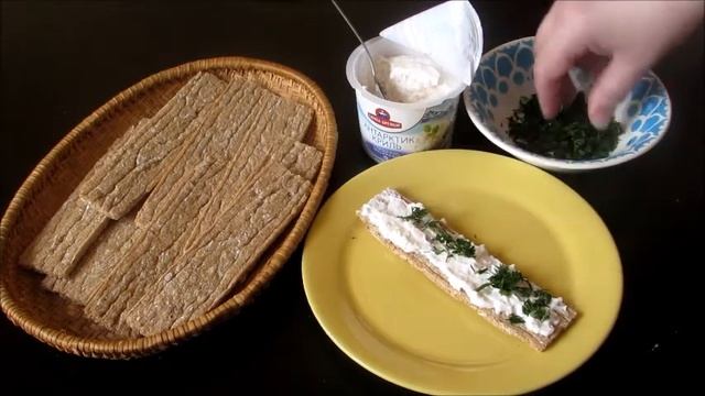 С чем едят хлебцы?! Бутерброды с хлебцами. смотреть онлайн