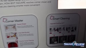 CES 2013 | LG HOM-BOT Square 3.0 Robot Vacuum Demonstration | LRV790R Robotic Vacuum Cleaner
