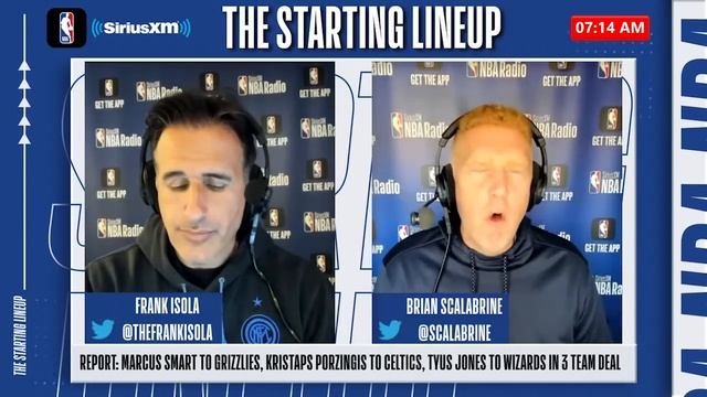 'Celtics Better Balanced With Porzingis' | Brian Scalabrine On The Smart/KP Trade смотреть онлайн