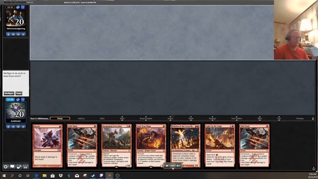 MTG Pioneer Testing: Boros Burn vs UW (Control) Dragons смотреть онлайн
