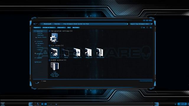7tsp and iPack Alienware® Breed Blue Icon Pack for Windows® 7 w8 8.1 w10 4K смотреть онлайн
