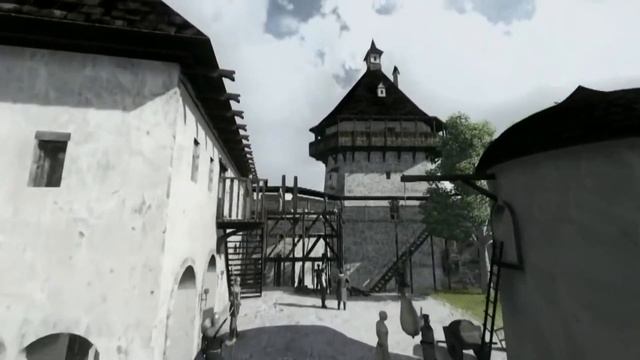 Хустський замок. 3-D реконструкція смотреть онлайн