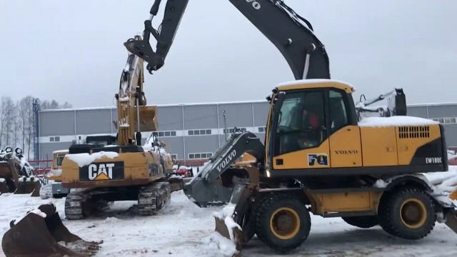 VOLVO EW180C смотреть онлайн