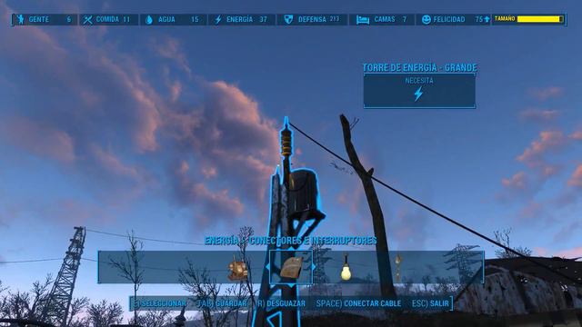 Fallout 4 - Tips 3 - Energía, circuitos eléctricos y como iluminar una casa sin cables por medio! смотреть онлайн
