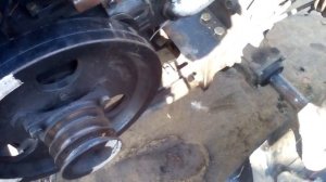 тяжёлый Мотоблок  и мототрактор : Замена ремней .Какие ЛУЧШЕ  поставить !!!