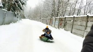 Привязали две Ватрушки к Квадроциклу...