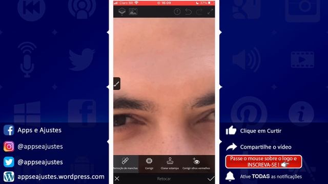 Adobe Photoshop Fix - 1 - Como remover espinhas e manchas de pele! смотреть онлайн