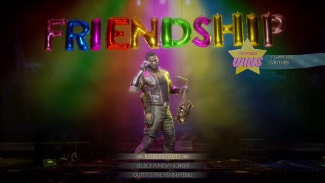 Jax Mortal Kombat 11 Friendship Theme (No SFX or Announcer) 4K смотреть онлайн