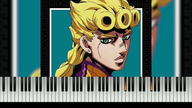 jojo's bizarre adventure: Golden wind ost : gioro's theme piano cover смотреть онлайн