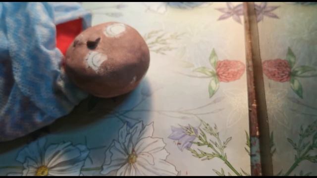 СОЗДАНИЕ КУКЛЫ "ДОМОВЁНОК КУЗЯ". ЧАСТЬ VII. РАССКРАСКА смотреть онлайн