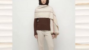 Как повязать ШАРФ на пальто и куртку | Как носить шарф осенью