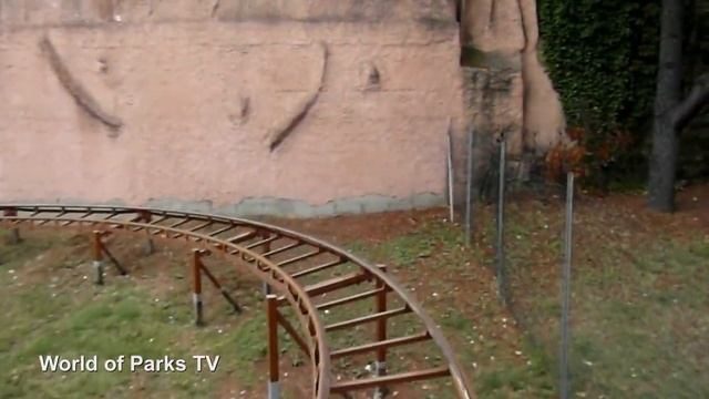 Fiabilandia - La miniera d'oro Mine Coaster OnRide смотреть онлайн