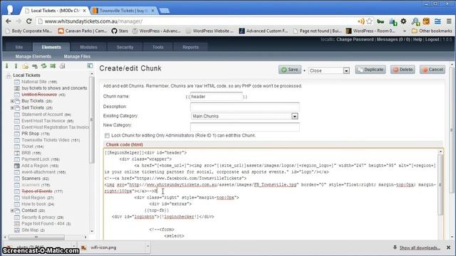 edit header - MODx смотреть онлайн