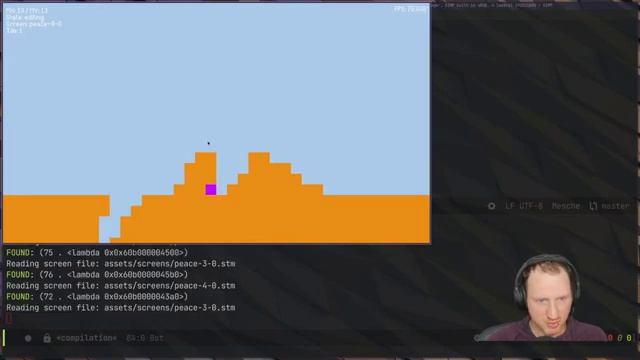 Live Coding a 2D Platformer with Lisp - GitHub GameOff 2022 смотреть онлайн
