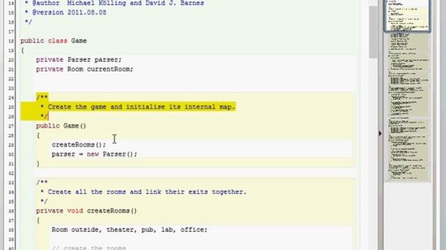 BlueJ Chapter 6 Part 5 JavaDoc смотреть онлайн