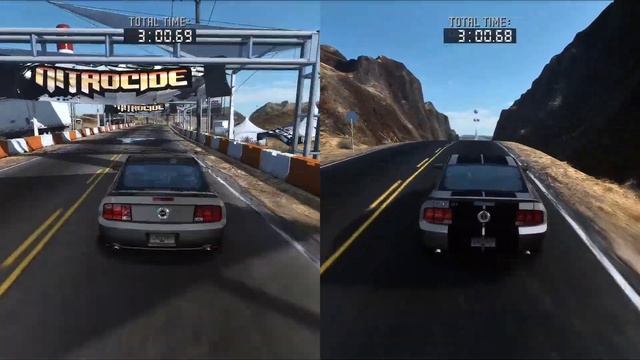 NFS ProStreet | Mustang GT vs Shelby GT500 | 200HP DIFFERENCE смотреть онлайн