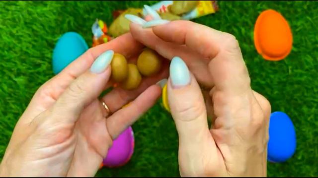 NEW Kinder JOY Maxi ✪ ASMR Candy Chocolate ✪ Color Kinder Surprise Egg ✪ New Nutella ✪ Meller смотреть онлайн