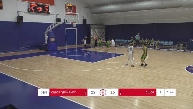 СШОР "Динамо" - СШОР "Тимирязевская" смотреть онлайн