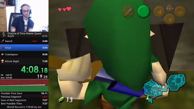 [WR] Ocarina of Time Master Quest Any% Speedrun in 7:26.266 смотреть онлайн