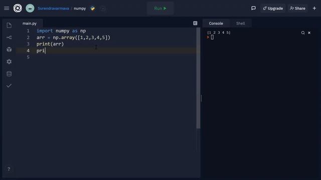 Creating and Accessing elements in 1D Array смотреть онлайн