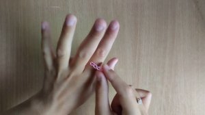 Колечко из бисера. Как научиться плести из бисера. Бисероплетение. Колечко.