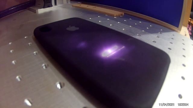 Гравировка Фото на Maxphotonics 30W смотреть онлайн