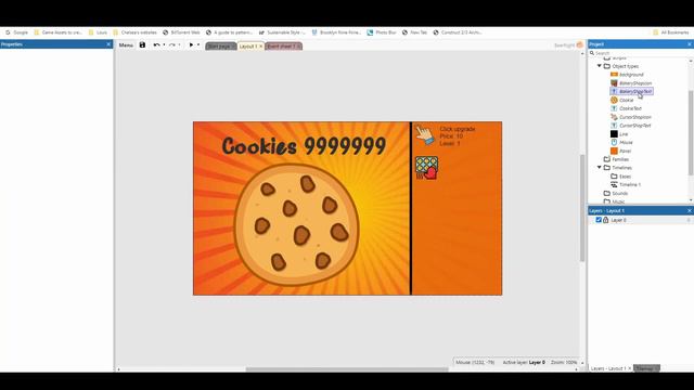 Cookie Clicker in construct 3 (Beginner friendly) смотреть онлайн