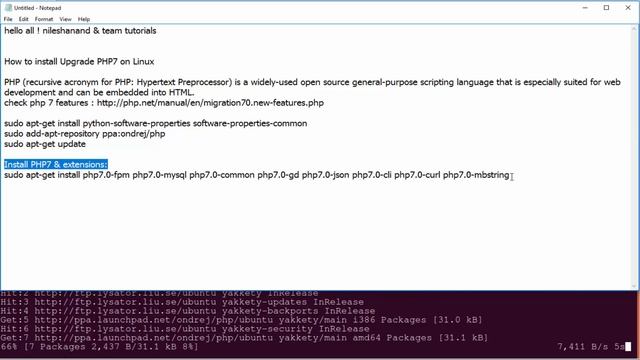How to install Upgrade PHP7 on Linux смотреть онлайн