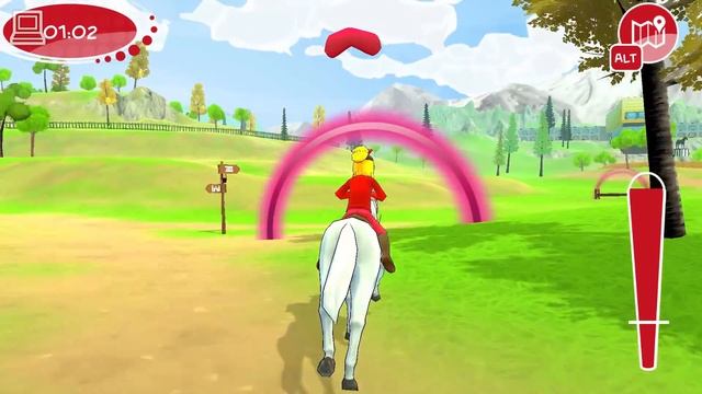Bibi And Tina - Adventures With Horses (part 1) (Horse Game) смотреть онлайн