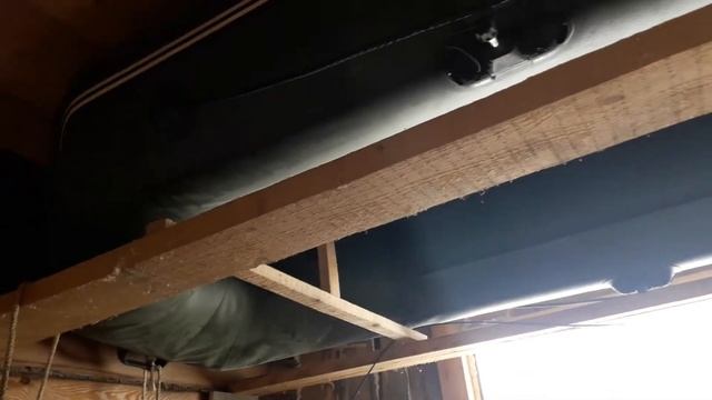 Хранение лодки ПВХ зимой. смотреть онлайн