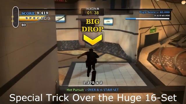 Tony Hawk's Pro Skater HD - Mall - All Objectives - Career Mode смотреть онлайн