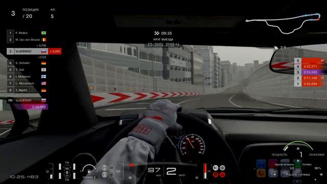 #granturismo7 #camaro #race Мокрая трасса в поворотах от 1го лица смотреть онлайн